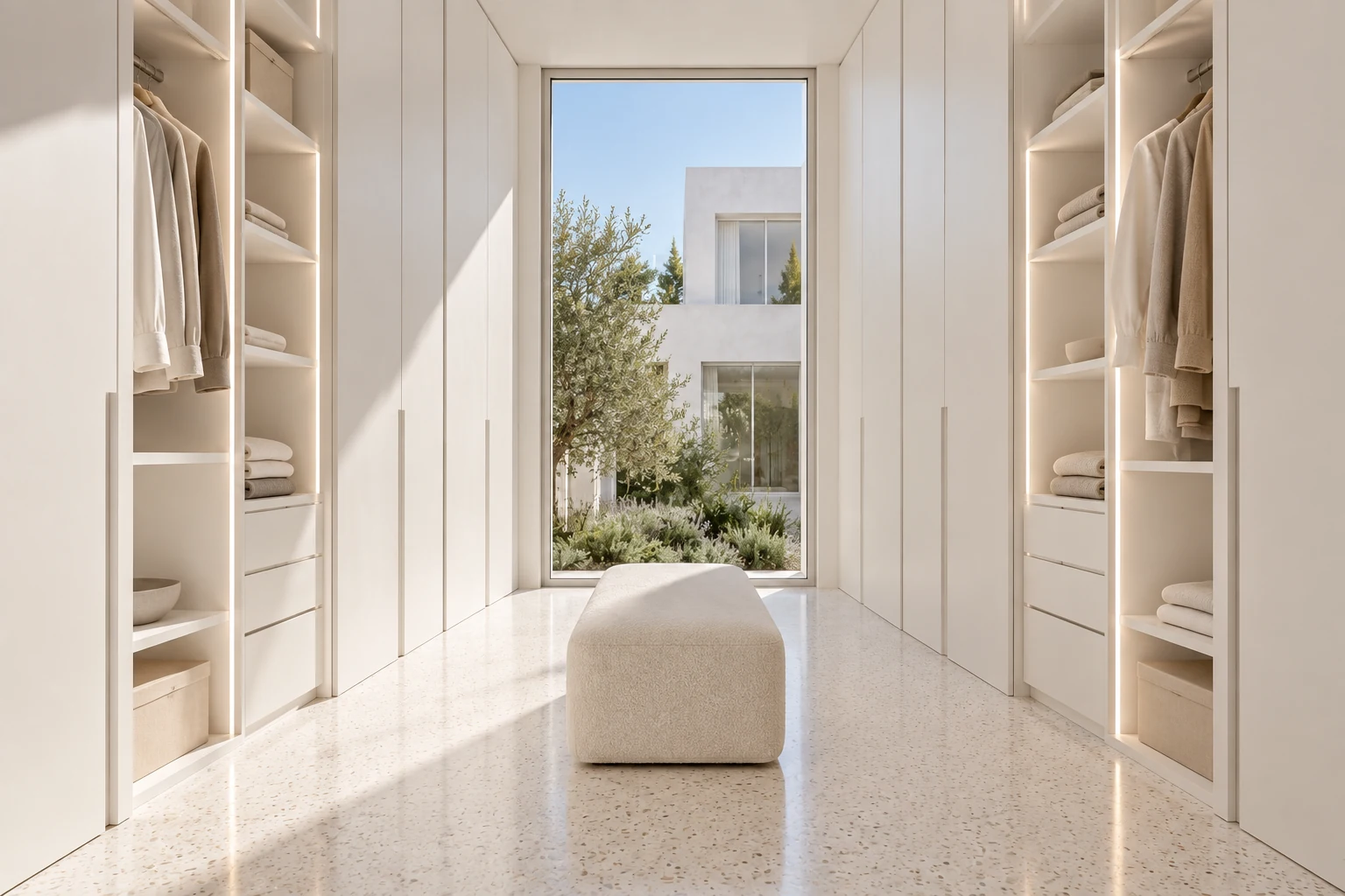 Vestidor — CASA ALBA conceptual visualization