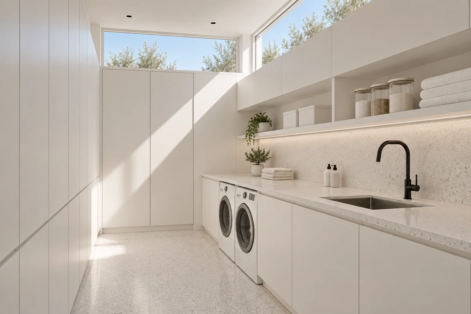 pantrylaundry — CASA ALBA conceptual visualization