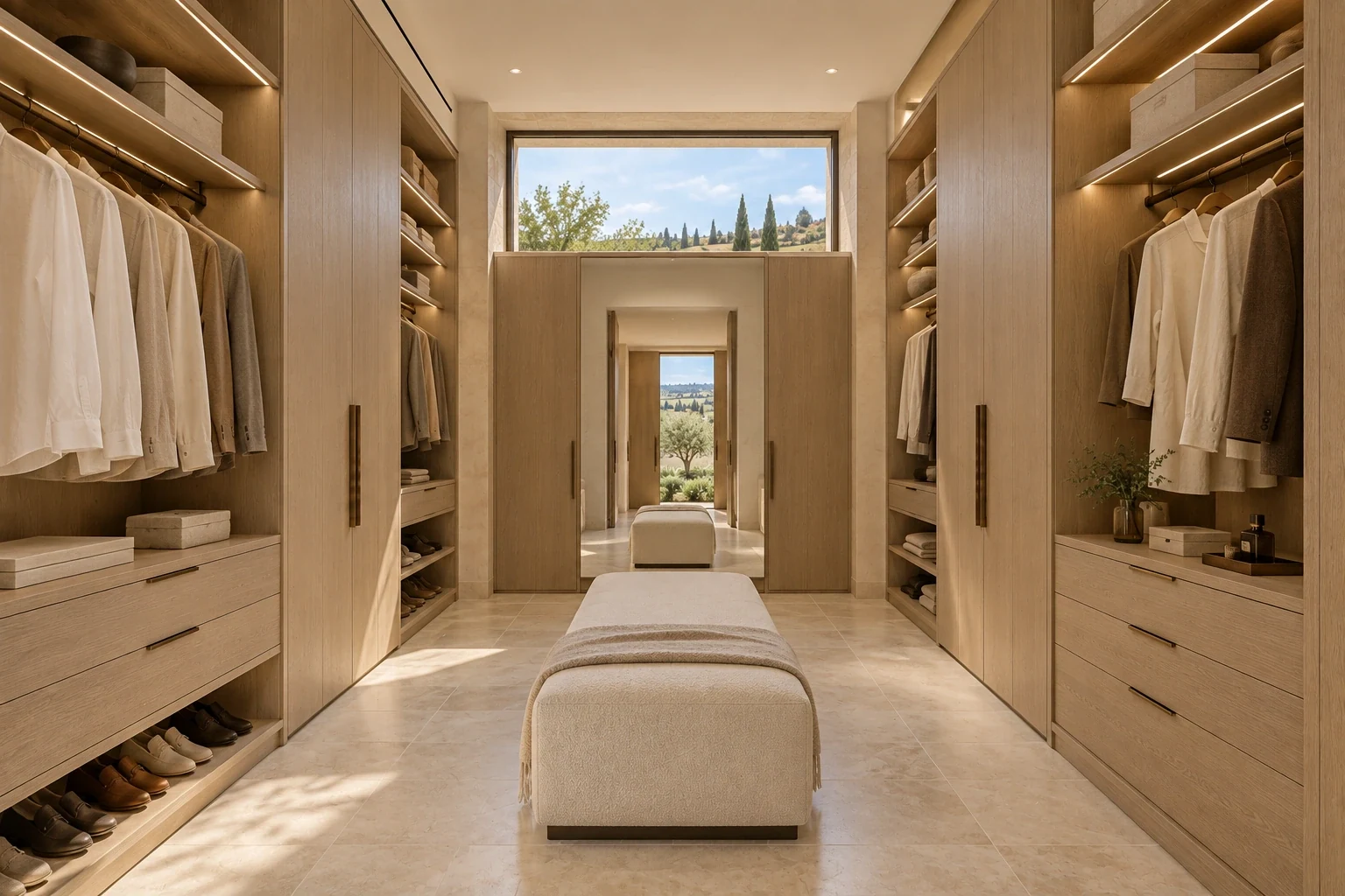 Dressing room — Casa Campo conceptual visualization
