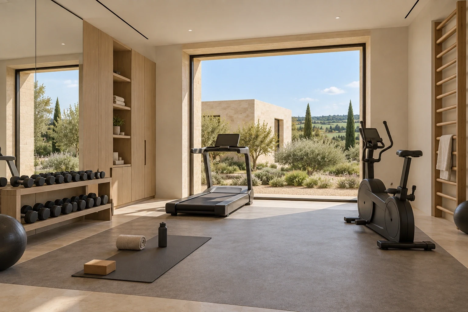 Gym — Casa Campo conceptual visualization