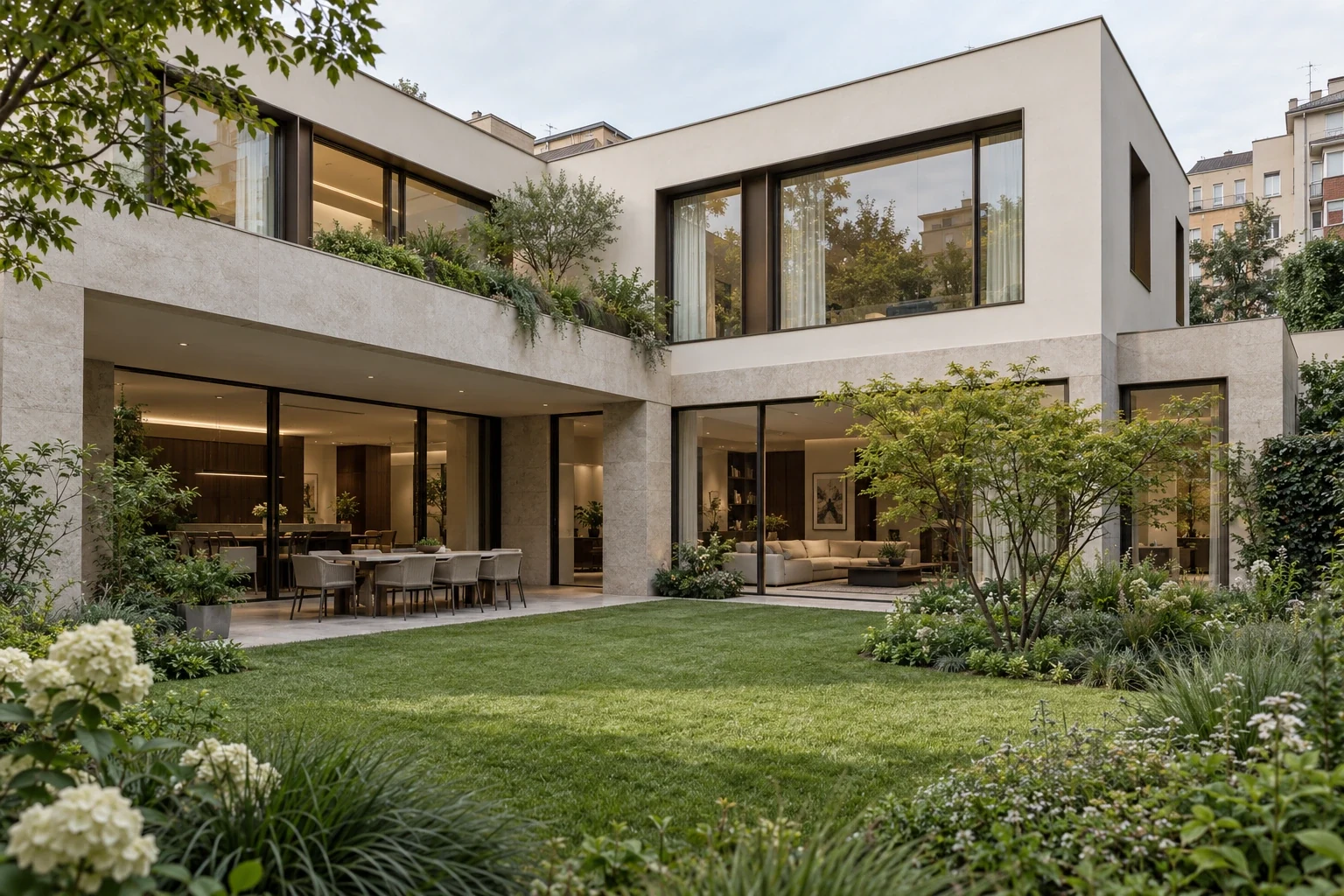 CASA GIARDINO — conceptual project