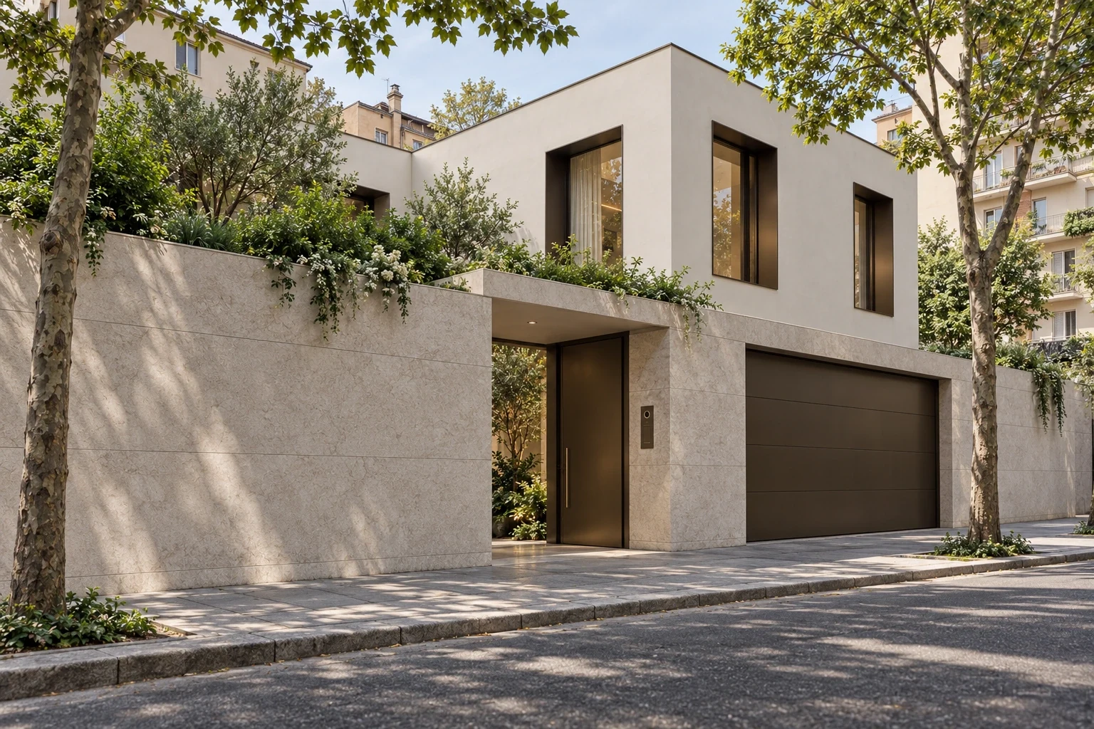 Street entrance — Casa Giardino conceptual visualization
