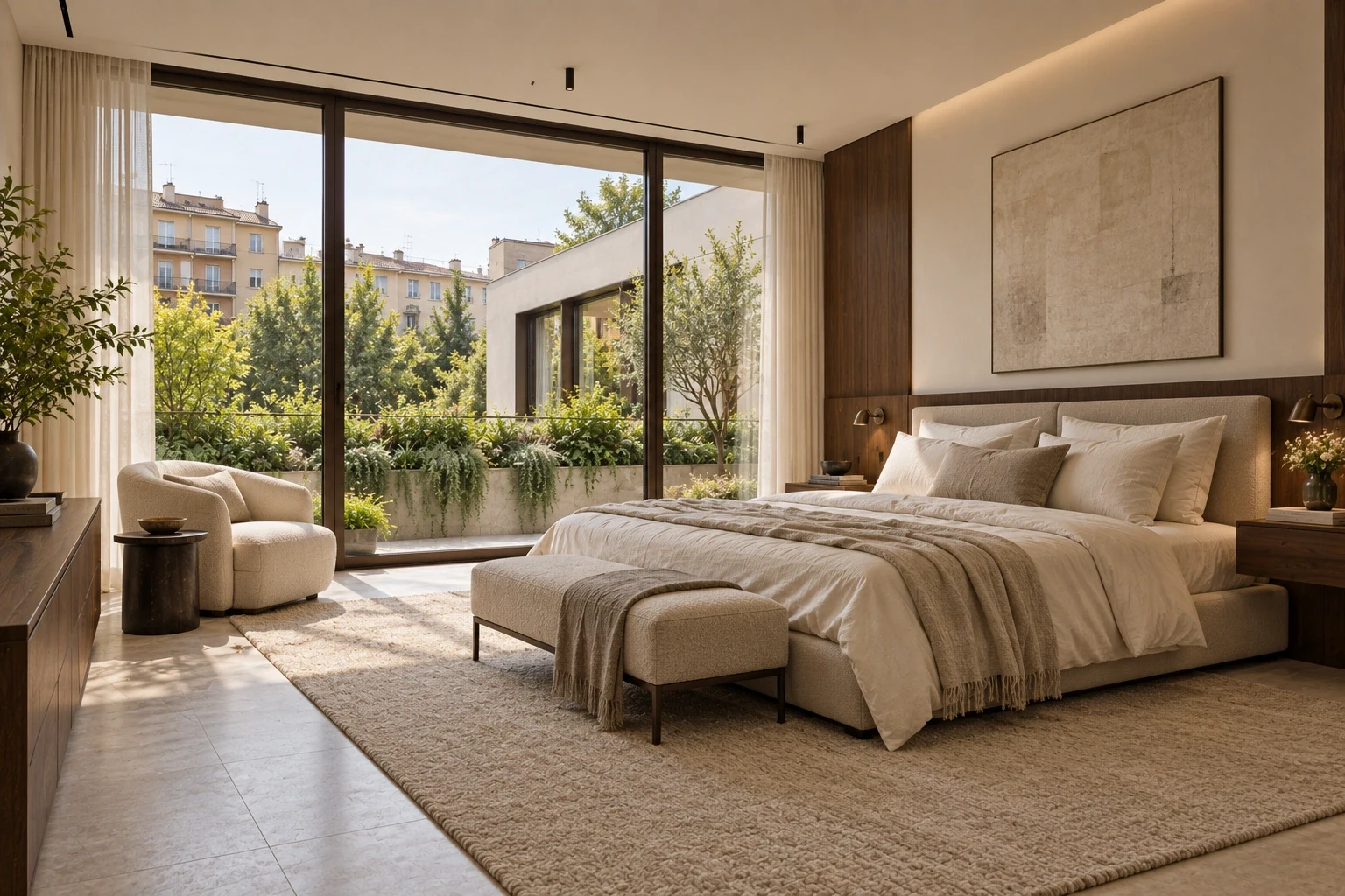 Primary suite — Casa Giardino conceptual visualization