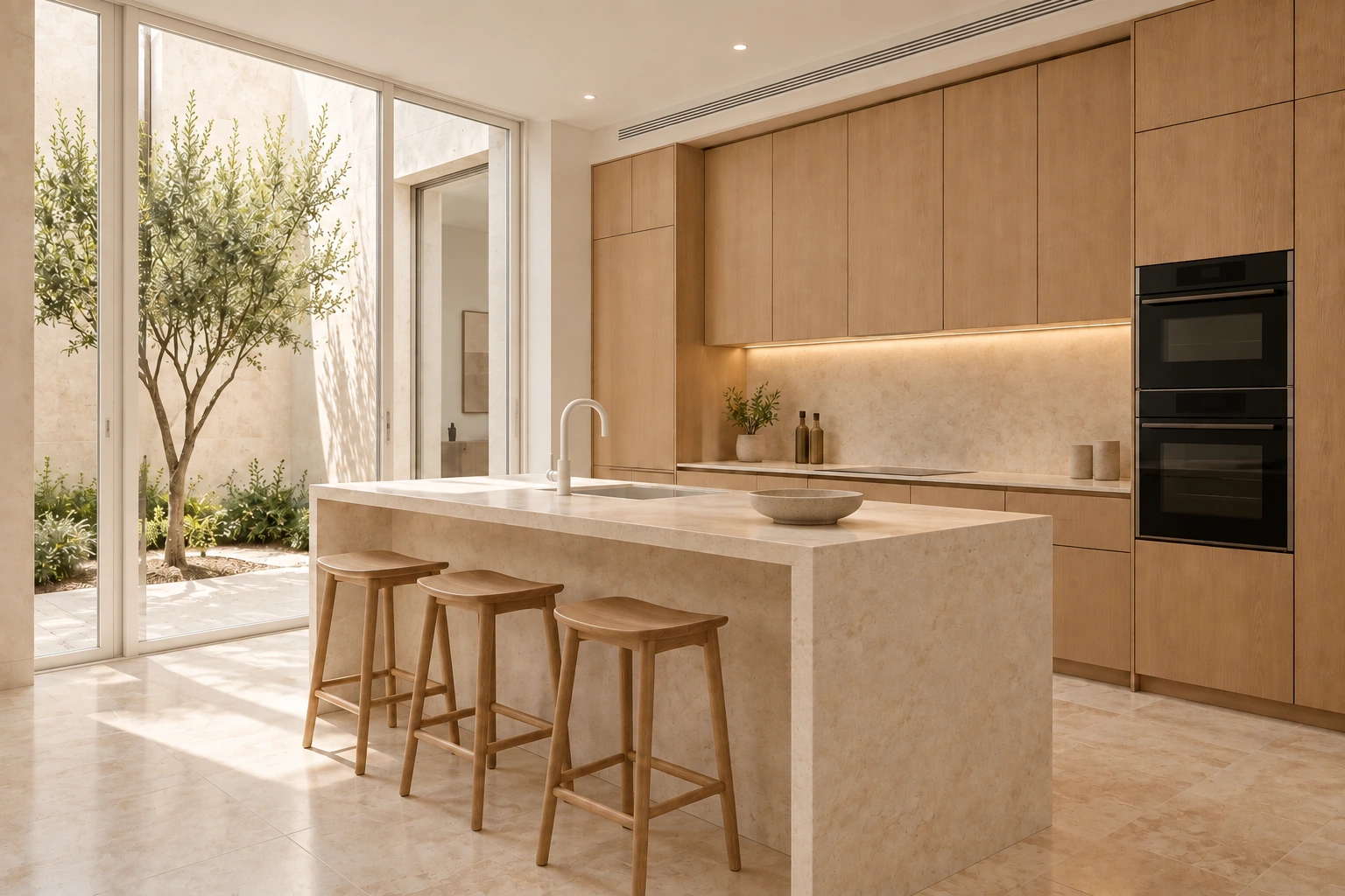 Kitchen — Casa Soglia conceptual visualization