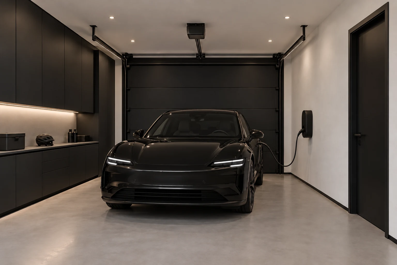 garage — MAISON NOIRE conceptual visualization
