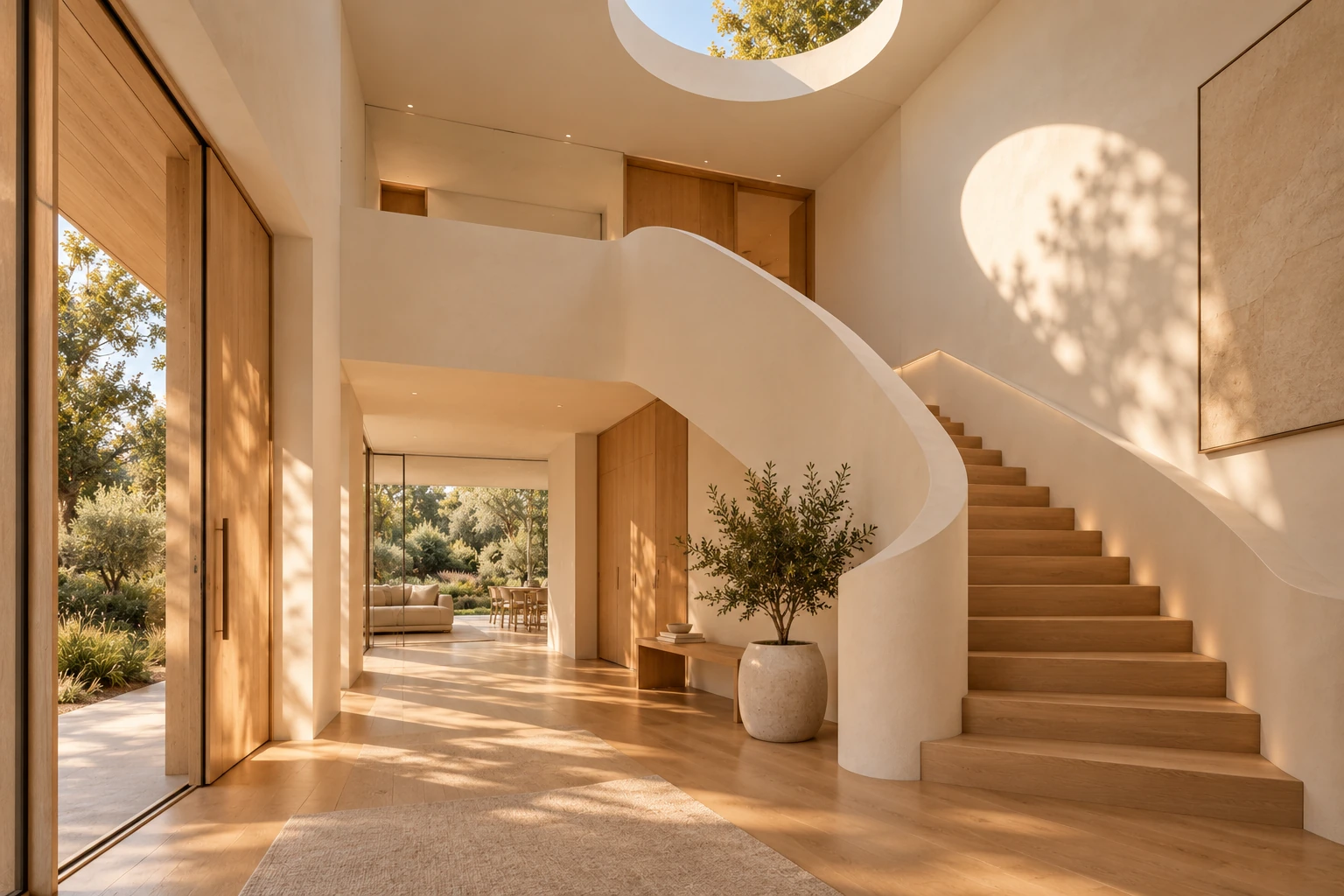 Entrance / rooflight — MAISON RUBAN conceptual visualization