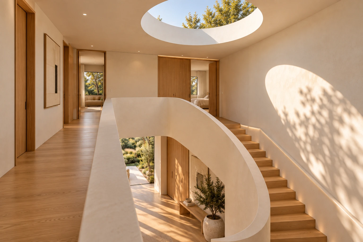 Stair / gallery — MAISON RUBAN conceptual visualization