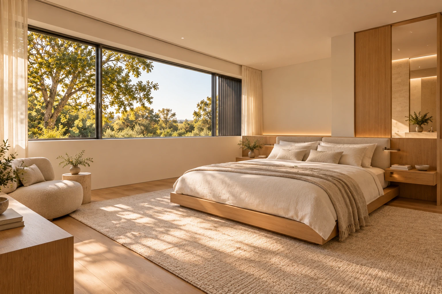 Primary suite — MAISON RUBAN conceptual visualization