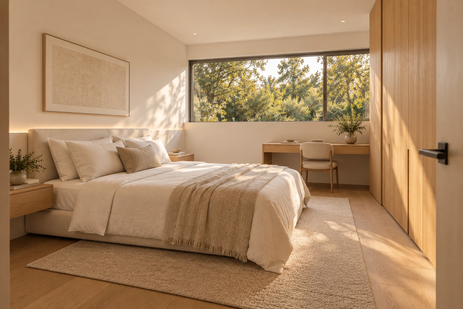 Guest bedroom — MAISON RUBAN conceptual visualization