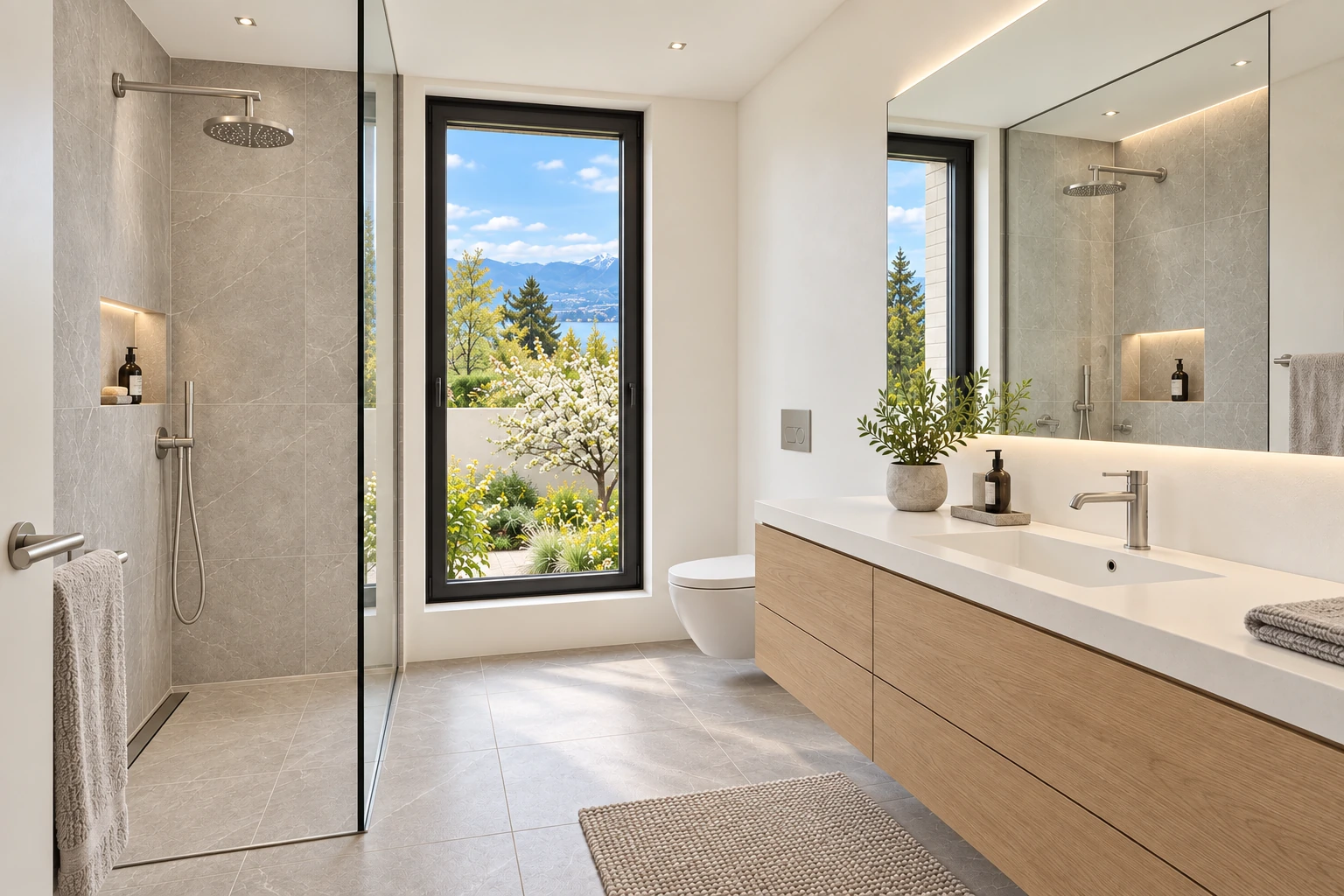 Typical home — bathroom — RÉSIDENCE DES CHAMPS conceptual visualization