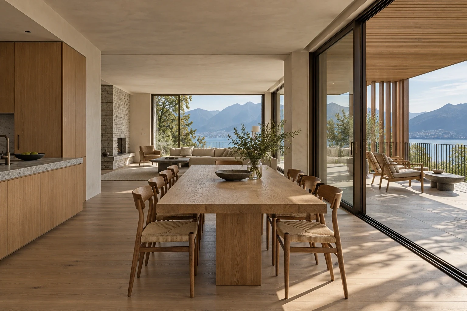 Dining room — RIVE HAUTE conceptual visualization