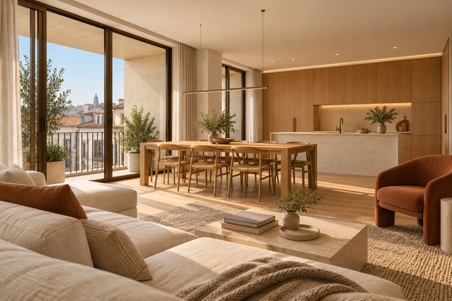 Apartment D — family living — RUA 07 conceptual visualization