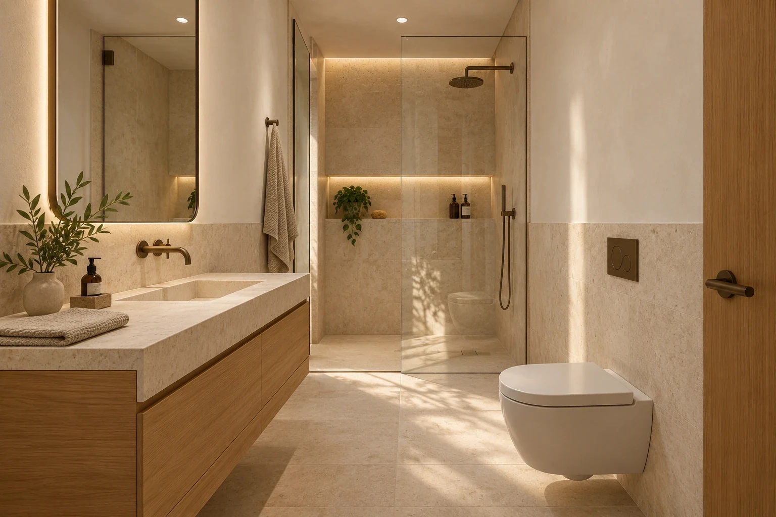 Guest bathroom — RUA 07 conceptual visualization
